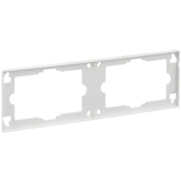 Clipsal Double Mounting Frame - White